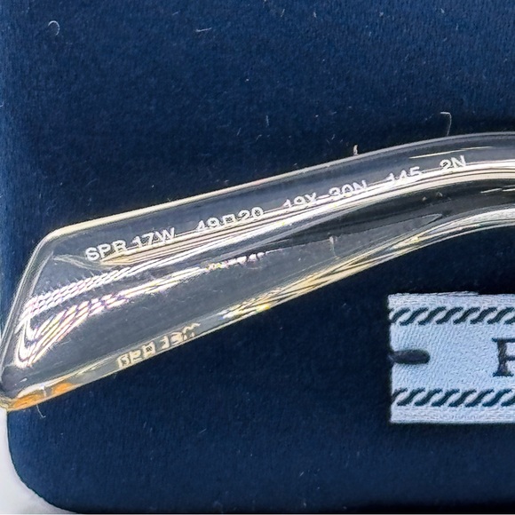 NEW PRADA PR17WS 19X30N SQUARE YELLOW WOMEN SUNGLASSES PRADA SPR 17W 19X30N - Picture 8 of 10